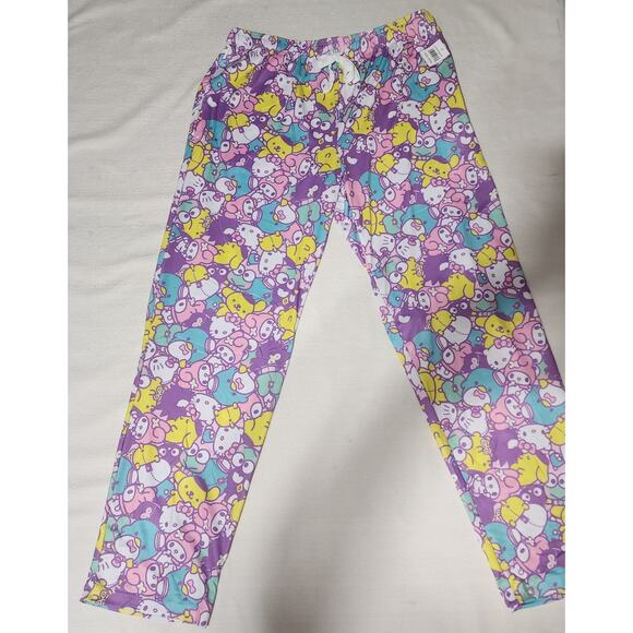 Hello kitty and friends sleep wear pants Large women's adjustable - Picture 1 of 6